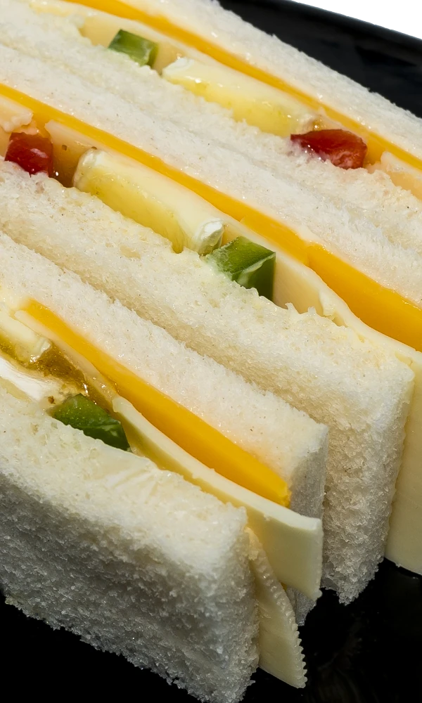 3-Käse-Sandwich